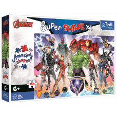 Пазли супер форми Trefl Відважні Месники XL 160 ел. (50023)