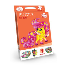 Пазли Danko Toys розвиваючі Puzzle для малюків (рос.) (PFK-12)