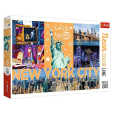 Пазли Trefl Неонові малюнки Місто 1000шт. (10579)