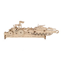 Пазли механічні UGEARS 3D Відважний трактор (70185)