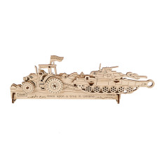 Пазли механічні UGEARS 3D Відважний трактор (70185)