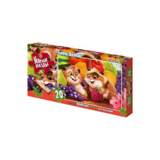 Пазли м'які Danko Toys Бурундучки 20 ел. (S20-09-13)