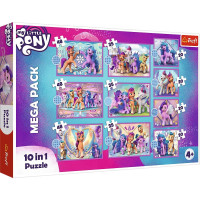Пазли Trefl My little pony Сяючі поні 10в1 (90389)