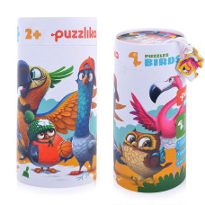 Пазли Puzzlika 5 в 1 Пташки 25 елементів (14255)