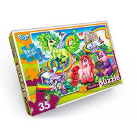 Пазли Danko Toys м'які великі деталі 35ел Замок Єдинорогів (S35-10-03)