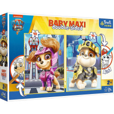 Пазли-розмальовка Trefl BABY MAXI: Веселий патруль 10+10 шт. (43004)