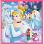 Пазли Trefl Зачарований світ принцес. Дісней Принцеси 3в1 (34833)