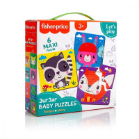 Пазли Vladi toys Baby puzzle зигзаг Fisher-Price "Forest story" (VT1722-08)