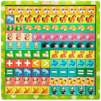 Пазл UBumblebees Математичні сходи - Тварини (ПСФ079)