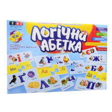 Пазли двусторонні Danko Toys Логічна абетка (DT66Asp-U)