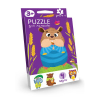 Пазли Danko Toys розвиваючі Puzzle для малюків (рос.) (PFK-02)
