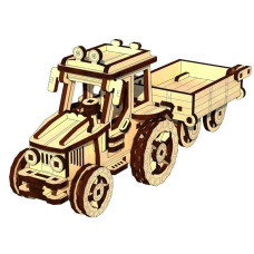 3D Пазли PAZLY дерев'яний конструктор Фермер 145 дет (UPZ-012F)