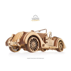 Механічний 3D пазл UGEARS Родстер VM-01 (70052)