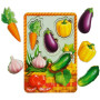Пазл-вкладиш UBumblebees більш-менш Кошик з овочами-1 (ПСФ)