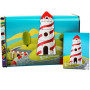 Пазли магнітні Puzzlika Будиночки 35 елементів (13470)