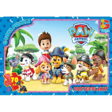 Пазли G-Toys Paw Patrol 70 ел (PW0823)