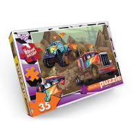 Пазли Danko Toys м'які великі деталі 35ел Монстр траки (S35-10-16)