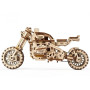 Механічний 3D пазл UGEARS Мотоцикл Scrambler з коляскою UGR-10 (70137)