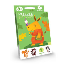 Пазли Danko Toys розвиваючі Puzzle для малюків (рос.) (PFK-04)
