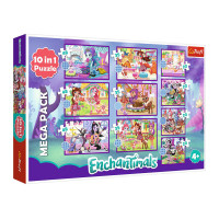 Пазли Trefl Чарівні Енчантімалс 10в1 329 ел. (90384)