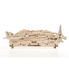 Пазли механічні UGEARS 3D Привид Києва атакує (70187)