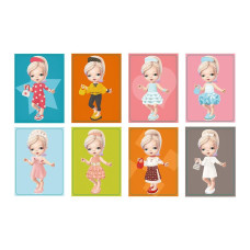 Пазли магнітні Puzzlika Ляльки 2 45 елементів (14293)