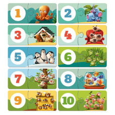 Розвиваючий пазл Puzzlika Мої друзі 20 елементів (13005)