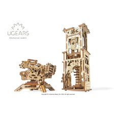 Механічний 3D пазл UGEARS Вежа-Аркбалліста (70048)