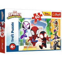 Пазли Trefl MARVEL Світ Павутини 60ел (17371)