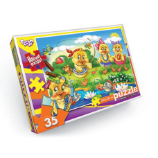 Пазли Danko Toys м'які великі деталі 35ел Каченята (S35-10-11)