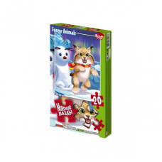 Пазли м'які Danko Toys Рись 20 ел. (S20-09-14)