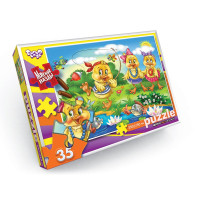 Пазли Danko Toys м'які великі деталі 35ел Каченята (S35-10-11)