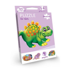 Пазли Danko Toys розвиваючі Puzzle для малюків (рос.) (PFK-05)