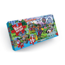 Пазли м'які Danko Toys Три богатиря 20 ел. (S20-06-04)