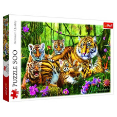 Пазли Trefl Сім'я тигрів 500шт. (37350)