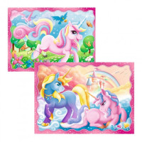 Пазли Trefl Чарівний світ єдинорогів 4в1 (34321)