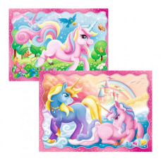 Пазли Trefl Чарівний світ єдинорогів 4в1 (34321)