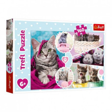 Пазли Trefl Милі кошенята 160 шт. (15371)
