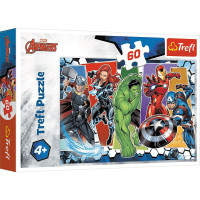 Пазли Trefl MARVEL Непереможні месники 60ел. (17357)