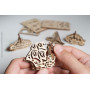 Механічний 3D пазл UGEARS Фіджети-Кораблі. Набір з 4 шт. (70035)