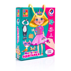 Гра розвиваюча Vladi toys магнітна одягалка Family look (VT3702-21)