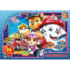 Пазли G-Toys Paw Patrol 70 ел (PW0871)