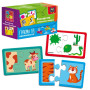 Пазли Vladi toys Vladi toys Асоціації Знайди пару Кольори та забарвлення тварин (VT5003-02)