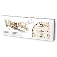 Механічний 3D пазл UGEARS Механічний місто "Трамвайна лінія" (70028)