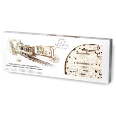 Механічний 3D пазл UGEARS Механічний місто "Трамвайна лінія" (70028)