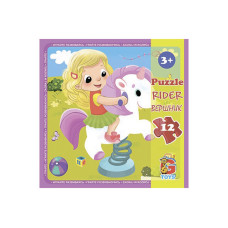 Пазли G-Toys Дитячий майданчик Вершник 12 ел (LX01)