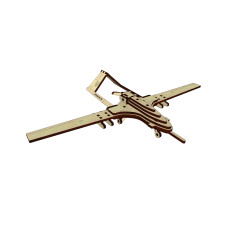 3D пазли PAZLY дерев'яний конструктор Байрактар (UPZ-002)