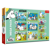 Пазли Trefl 10 в 1 Мумін 329 ел (90373)