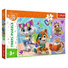 Пазли Trefl 44 Cats Веселі ігри MAXI 24 ел. (14350)