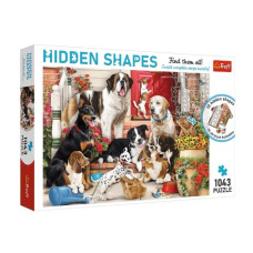 Приховані пазли Trefl 1043ел Собачі ігри (10675)